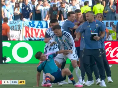 World Cup Final Ends in Violence as Argentina Star Throws Punches