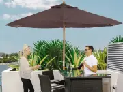 £138 Parasol Reduced by 70% to £41 for Working at Home in the Sun