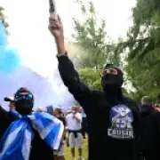 15 arrests after mob clashes with police in Glasgow protests