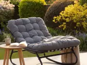£160 Garden Rocking Chair Now £90: 'Comfy Curled Up with a Book'