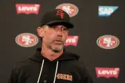 49ers coach Shanahan limited in camp after car crash concussion
