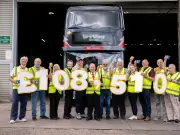 80 National Express Bus Drivers Share £108k EuroMillions Win