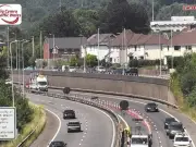 A470 lane closures near Cardiff after lorry crash cause delays