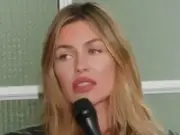 Abbey Clancy's daughter, 15, nearly arrested in US over gun joke