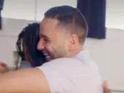 Adam Thomas emotional reunion with teacher whose auditions he dodged