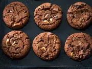 Air Fryer Triple Chocolate Cookies: 36p Each, Taste Like M&S