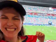 Alexandra Daddario's England Support Ends as Three Lions Exit World Cup