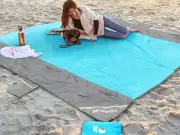 Amazon's Covacure Beach Blanket Mat: Shoppers Rave About £12.98 Deal