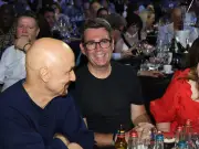 Andy Burnham Parties with James at Silver Clef Awards, Jokes About Count Binface