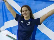 Angharad Evans wins gold for Scotland in Commonwealth Games swimming