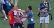 Argentina coach Ayala denies punching Spain's Olmo after World Cup final