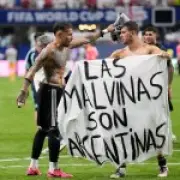 Argentina fan smuggled Falklands banner into World Cup semi-final in underpants