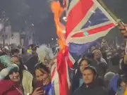 Argentina Fans Burn Union Jacks Before England Clash, Mocked for Wrong Flag