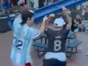 Argentina Fans Clash in Violent Brawl Before England World Cup Semi-Final