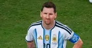 Argentina forced to change shirt after World Cup defeat as FIFA rule takes effect