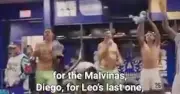 Argentina Players Sing Falkland Islands Chant Ahead of Potential England Match