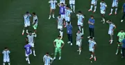 Argentina players turn backs on Spain, face bans after violent World Cup final