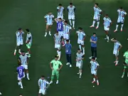 Argentina slammed as 'classless' after turning backs on Spain during World Cup trophy lift