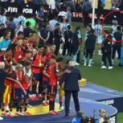 Argentina's Jose Manuel Lopez praised for not turning back on Spain's World Cup lift