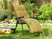 Argos Folding Sun Lounger Reduced to £35 in Garden Sale