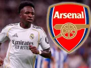 Arsenal Chase Vinicius Jr as Real Madrid Contract Talks Stall