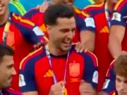 Arsenal's Mikel Merino Mocks Donald Trump with Dance at World Cup Trophy Lift