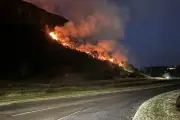 Arthur's Seat Fire to Continue for Days, Says Fire Chief