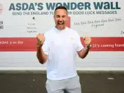Asda Builds Giant 'Wonderwall' for England Fans Ahead of Norway World Cup Clash