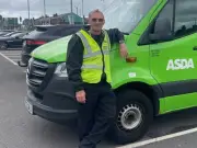 Asda driver rescues boy trapped in bathroom in Bolton
