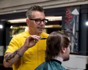 At 60, Left Marketing to Be a Barber, Dad's Blessing Made Him Cry