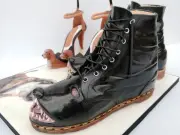 Baker creates edible shoe cakes including Doc Martens and Jimmy Choos