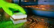 Baking soda is a cheap, natural oven cleaner, cook says