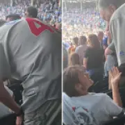 Baseball fan who slapped man for disrespecting national anthem speaks out