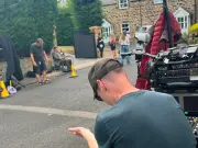 BBC Drama The Northumbria Mysteries Filming at Whitley Bay Pub