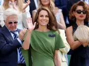 BBC Wimbledon Viewers Divided Over Princess Kate's Olive Dress