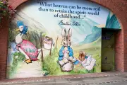 Beatrix Potter murals mark 160th anniversary in Carlisle