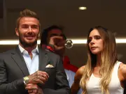 Beckhams Watch Spain Reach World Cup Final in United Display