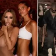 Bianca Censori goes topless in Ibiza nightclub with Kanye West