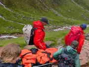 Black Labrador rescued from Ben Nevis after suspected cannabis poisoning makes full recovery
