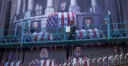 Blood for Blood Mural in Tehran Depicts Trump Family in Coffins