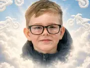 Boy, 6, killed in crash minutes after dad's bike accident