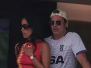 Brad Pitt, 62, and Ines de Ramon, 33, Share Passionate Kiss at World Cup