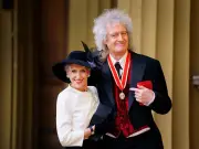 Brian May admits 'she pushes my buttons' on marriage to Anita Dobson