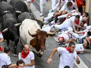 Brit pensioner gored by bull at San Fermin festival, becomes oldest injured participant