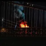 Brooklyn Bridge Catches Fire During July 4th Fireworks Show