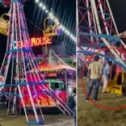 Cable Car Plunges at Mexico Fair, Narrowly Misses Crowd Below