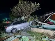Car Crashes Into Roof of Australian Home as Pensioner Watches TV