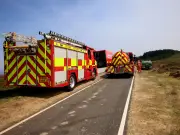 Cardiff wildfire smoke smell reaches 30 miles away