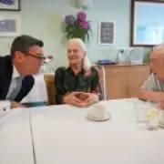 Care home resident tells PM 'changes every five minutes'