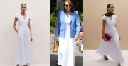 Carole Middleton's Chic White Maxi Dress from Me+Em Still in Stock